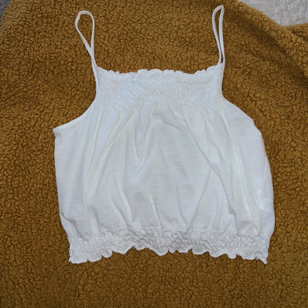 PACSUN white cropped tank top